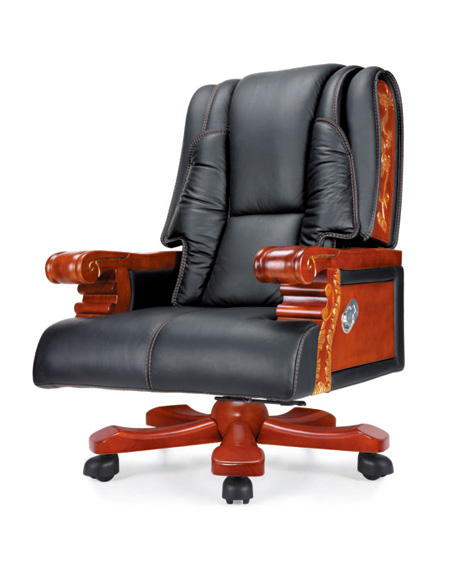 辦公椅|傳統真皮大班椅|辦公家具|豪華大班椅|傳統大班椅|真皮大班椅|高背椅|總裁椅|總經理椅 CG-HHDBY-01