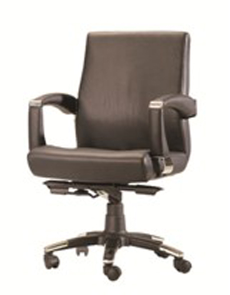 辦公椅|傳統真皮中班椅|辦公家具|真皮中班椅|經典中班椅|經理椅|中背椅|主管椅|會議椅|辦公轉椅 CG-JDZBY-20